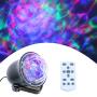 Water Wave Lights Projector - Outdoor Waterproof LED Ripple Garden Lights RGBW 15 Colors Water Effect with Remote for Christmas Halloween Garden Indoor Wedding Party Holiday Disco Kids.
