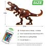 LED Dinosaur Decoration Night Lights with Remote Controller Timer Kids Night Guidance Lamp Toy Christmas Birthday Festvial Party Gifts for Boys Girls Teen(Dinosaur)