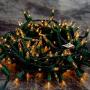 HOME LIGHTING Clear Christmas String Lights, 150 Lights 33 FT Incandescent Mini Green Wire Fairy Light, 120V UL Certified Xmas Tree Lights for Patio, Holiday, Party, Outdoor Indoor Decoration