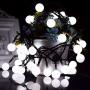 Koxly Globe String Lights 49 Ft 100 LED Waterproof Decoration Light Strings Plug in Fairy Lights with Remote Control for Indoor Outdoor Bedroom Christmas Party Xmas Tree