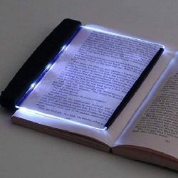 RTRY LED Bedside Reading Lamp Book Light Creative LED Desk Lamps Reading Night Light Flat Plate Portable Car Travel Panel Led for Home Indoor Bedroom