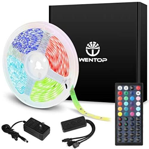 WenTop Led Strip Lights 16.4ft for Bedroom with Remote