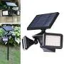 Solar Lights Outdoor, Motion Sensor Solar Flood Lights, Dusk to Dawn Landscape Lights, Wireless Security Lights 2-in-1 for Driveway Porch Path Solar Powered, EMANER (6500K Solar Floodlights, 1-Pack)