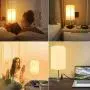 USB Bedside Table Lamp,Cotanic Minimalist Bedside Desk Lamp with Charging Port,Lamps for Bedrooms,Fabric Shade Ambient Light,Modern Nightstand Lamp with Pull Chain USB Bedside Table Lamp,Cotanic Minimalist Bedside Desk Lamp with Charging Port,Lamps for Bedrooms,Fabric Shade Ambient Light,Modern Nightstand Lamp with Pull Chain