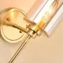 NOXARTE Modern Wall Light Indoor Brass Sconce Fixture for Bathroom Bedroom Living Room W4.7'' x H15'' NOXARTE Modern Wall Light Indoor Brass Sconce Fixture for Bathroom Bedroom Living Room W4.7'' x H15''