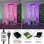 Abtong LED Fairy Lights USB Powered Fairy String Lights 10M 32.8ft RGB LED String Lights APP Sync Music Starry Light Bluetooth Twinkle Light Plug in Color Changing Wire String Light for Bedroom Patio