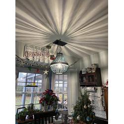 Newrays Wood Bead Chandelier Pendant Lights Gray Blue Finishing Retro Vintage Antique Rustic Kitchen Ceiling Lamp Light Fixtures (Grey Blue)