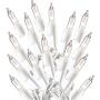 Prextex Christmas 100 Clear White Wire Light Set Christmas Decorations