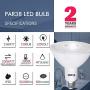 PAR38 LED Bulbs 100W Halogen Equivalent, Outdoor/Indoor Flood Light Bulbs, Dimmable 15W 1600lm, 5000K Daylight White, E26 Base, 4 Pack