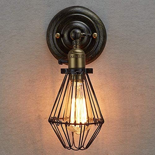 CLAXY Ecopower Industrial Opening and Closing Light Wall Sconce -1 Pack