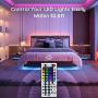 Govee 16.4ft Led Strip Lights Waterproof RGB Color Changing Light Strip Kits with Remote, Multicolor Led Lights for Room, Bedroom, Yard, TV, Kitchen, Desk, Party