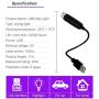 Star Projector Night Light, BAILONGJU Auto Roof Lights, Adjustable Romantic Violet Blue Interior Car Lights, Portable USB Night Light Decorations for Car, Ceiling, Bedroom