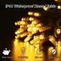 TRAINER SECRET 300 LED String Lights, 98.5ft Fairy String Light Twinkle Lights for Indoor Outdoor Home Xmas Tree Wedding Party Bedroom Decor (Warm White)