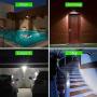 Outdoor Solar led Lights，AICase 36 LED Outdoor LED Solar Powered Motion Sensor Lights Wireless Security Wall Lighting Garden Light for Patio Deck Yard Garden Pathway Driveway（2 Pack)
