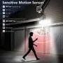 Solar Lights Outdoor, AmeriTop Super Bright LED Solar Motion Sensor Lights with Wide Angle Illumination; 1600LM 6000K, 3 Adjustable Heads, IP65 Waterproof Outdoor Security Lighting (White) Solar Lights Outdoor, AmeriTop Super Bright LED Solar Motion Sensor Lights with Wide Angle Illumination; 1600LM 6000K, 3 Adjustable Heads, IP65 Waterproof Outdoor Security Lighting (White)