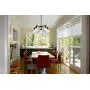 XiNBEi Lighting 5 Light Chandeliers, Pendant Lighting with LED Bulbs, Matte Black Finish XB-C1211-5-MBK