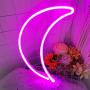 LED Neon Signs for Wall Decor,USB or Battery Decor Light,Neon Light for Bedroom,LED Neon Decorative Lights for Christmas,Party,Girls Living Room (Pink)