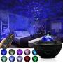 Starry Night Light Projector for Bedroom，Sky Galaxy Projector Ocean Wave Projector Light with Remote Control & Bluetooth Music Speaker, As Gifts for Birthday Party Bedroom……
