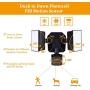 Motion Sensor Dusk to Dawn LED Security Light, Outdoor LED Flood Light 5000K Daylight White for Walkway/Porch/Yard, Motion Detection Wall Light ETL Approved 120V, EMANER