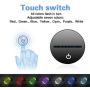 Football 3D Lamp Optical Illusion Night Light, Elstey 7 Color Changing Touch Switch Acrylic Flat & ABS Base & USB Cable Decoration Lamps for Christmas Gift…