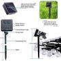 IMOZEN Upgrade 100 LED Solar Globe String Lights Outdoor, 39ft 8 Modes Waterproof String Lights Garden Patio Lights for Yard Home Party Wedding Decoration(Warm White)