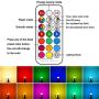 Yangcsl LED Light Bulbs 40W Equivalent, RGB Color Changing Light Bulb with Remote Control, E26 Base, Pack of 10