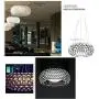 Modern 35cm / 50cm / 60cm Foscarini Caboche Ball Study Room Ceiling Pendant Light Dining Room Chandelier Living Room Pendant Lights (Medium)