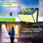 YZAA Solar Lights Outdoor 288 LED Motion Sensor Security Lights IP65 Waterproof with 270°/3 Working Modes Solar Powered Lights for Garden Patio Yard YZAA Solar Lights Outdoor 288 LED Motion Sensor Security Lights IP65 Waterproof with 270°/3 Working Modes Solar Powered Lights for Garden Patio Yard