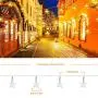 Star String Lights LINGSFIRE Twinkling Fairy Lights 23ft 50 LED Twinkle Star Lights with Remote USB Powered Hanging String Lights Indoor Outdoor for Bedroom Kids Room Patio Tent Christmas Party