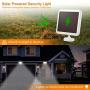 Solar Lights Outdoor, Mopha Super Bright LED Solar Motion Sensor Lights with Wide Angle Illumination; 1800LM 6500K, 3 Adjustable Heads, IP65 Waterproof Outdoor Security Flood Lights