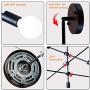 Sputnik Chandelier 6 Lights Modern Black Pendant Light Fixture Industrial Vintage Dining Room Kitchen Island Bedroom Lighting