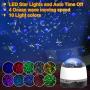 Galaxy Projector, Star Projector 2 in 1 Ocean Wave Galaxy Light with Remote Control & Auto-Off Timer,Galaxy Projector Light Projector with Bluetooth Speaker Kids Adult Bedroom,Christmas Gift