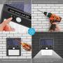 Solar Lights Outdoor [42 LED/3 Working Mode], SEZAC Solar Security Lights Solar Motion Sensor Lights Wireless IP 65 Waterproof Outdoor Lights for Garden Fence Patio Garage (6 Pack)