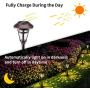Solpex Solar Pathway Lights Outdoor,6 Pack Solar Garden Lights, Bronze Finshed, Waterproof Solar Walkway Lights Outdoor Lawn, Patio, Yard, Garden, Pathway, Walkway and Driveway.