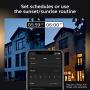 Philips Hue Lucca White Outdoor Lantern (Hub Required), Smart Outdoor Wall Fixture and 1 Hue White LED Smart Bulb, Works with Alexa, Apple Homekit and Google Assistant