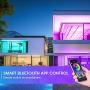 LED Strip Lights for Bedroom,Tesoky 16.4ft RGB 5050 Led Rope Lights Color Changing with 20 Keys IR Remote Controller and App Smart Bluetooth Controlled Led Strip Lights Mood Light for Home Kitchen