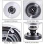 HMVPL Semi Flush Ceiling Lamp, Industrial Glass Close to Ceiling Light Farmhouse Pendant Lighting Fixtures Edison Lights for Kitchen Island Dining Room Bedroom Foyer Hallway Entryway