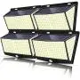 YZAA Solar Lights Outdoor 288 LED Motion Sensor Security Lights IP65 Waterproof with 270°/3 Working Modes Solar Powered Lights for Garden Patio Yard YZAA Solar Lights Outdoor 288 LED Motion Sensor Security Lights IP65 Waterproof with 270°/3 Working Modes Solar Powered Lights for Garden Patio Yard