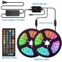 LED Strip Lights Sync to Music,UMICKOO 10M/32.8 feet Flexible Strip Light SMD 5050 RGB 300 LEDs with Remote Controll, Multi-Color Changing Light Strips for Ceiling Bar Counter Cabinet Decoration