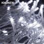 KNONEW LED String Light 1000 LED 394ft Long Christmas Lights with 8 Modes & Timer, Indoor Outdoor Plug in Fairy Lights for Home Christmas Wedding Party Room Yard Tree Holiday Decorations (Cool White)