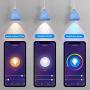 Smart Light Bulb, LangPlus+ LED RGBCW Color Changing, Compatible with Alexa, Google Home (No Hub Required), 2700K-6500K Dimmable A19 E26 Base 7W LED Smart Bulb for Kitchen, Living Room, Bedroom
