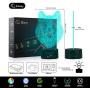 Animals Wolf 3D Night Light Touch Table Desk Lamps, Elstey 7 Color Changing Lights with Acrylic Flat & ABS Base & USB Cabler