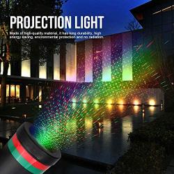 Laser Light Projector, Christmas Outdoor Laser Light Projector LED Landscape Spotlight Projectors Light Outdoor Waterproof Laser Lamp for Outdoor Garden/Yard(100-240V(US Plug))