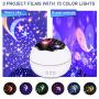 HOKEKI Night Light, Star Projector, Lights for Room, LED Light Projector for Bedroom , Bedside Lamp, 8 Lighting Modes, Adjustable Brightness, 360° Rotation, Suitable for Living Room, Party,Room