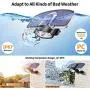 GUMGLEX Solar Landscape Lights Outdoor - 10 LED Spot Wall Lights 2-in-1 IP67 Waterproof - Intelligent ON/Off Sensors - Transparent Top Cover - 6500K - Cold White - 4 Pack GUMGLEX Solar Landscape Lights Outdoor - 10 LED Spot Wall Lights 2-in-1 IP67 Waterproof - Intelligent ON/Off Sensors - Transparent Top Cover - 6500K - Cold White - 4 Pack