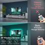 LE LED Strip Lights for TV, 6.56Ft RGB Color Changing TV Backlights with Remote, USB Powered Bias Lighting for 32-65 Inch TV, PC, Mirror LE LED Strip Lights for TV, 6.56Ft RGB Color Changing TV Backlights with Remote, USB Powered Bias Lighting for 32-65 Inch TV, PC, Mirror