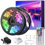 NOWES 65.6ft LED Strip Lights, Color Changing Dimmable RGB Tape Lights, 5050 LEDs Rope Lights with Remote Control and 24V Power Supply, Indoor Light Strips for Bedroom, Living Room, Kitchen, Party NOWES 65.6ft LED Strip Lights, Color Changing Dimmable RGB Tape Lights, 5050 LEDs Rope Lights with Remote Control and 24V Power Supply, Indoor Light Strips for Bedroom, Living Room, Kitchen, Party