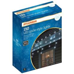 SYLVANIA Icicle Christmas lights, Cool White