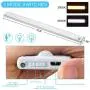 PHENHU LED Motion Sensor Light Indoor,USB Wireless Rechargeable Magnetic Light Stick-on Anywhere,Under Cabinet LED Lighting LED Closet Lights for Wardrobe, Kitchen, Stairs, Bedroom, Corridor(3 Packs)