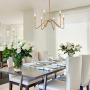 Gold Chandelier, 6-Light Modern Chandeliers for Dining Rooms, Pendant Hanging Light Fixtures for Living Room, Kitchen Island, 25'' Inches Gold Chandelier, 6-Light Modern Chandeliers for Dining Rooms, Pendant Hanging Light Fixtures for Living Room, Kitchen Island, 25'' Inches